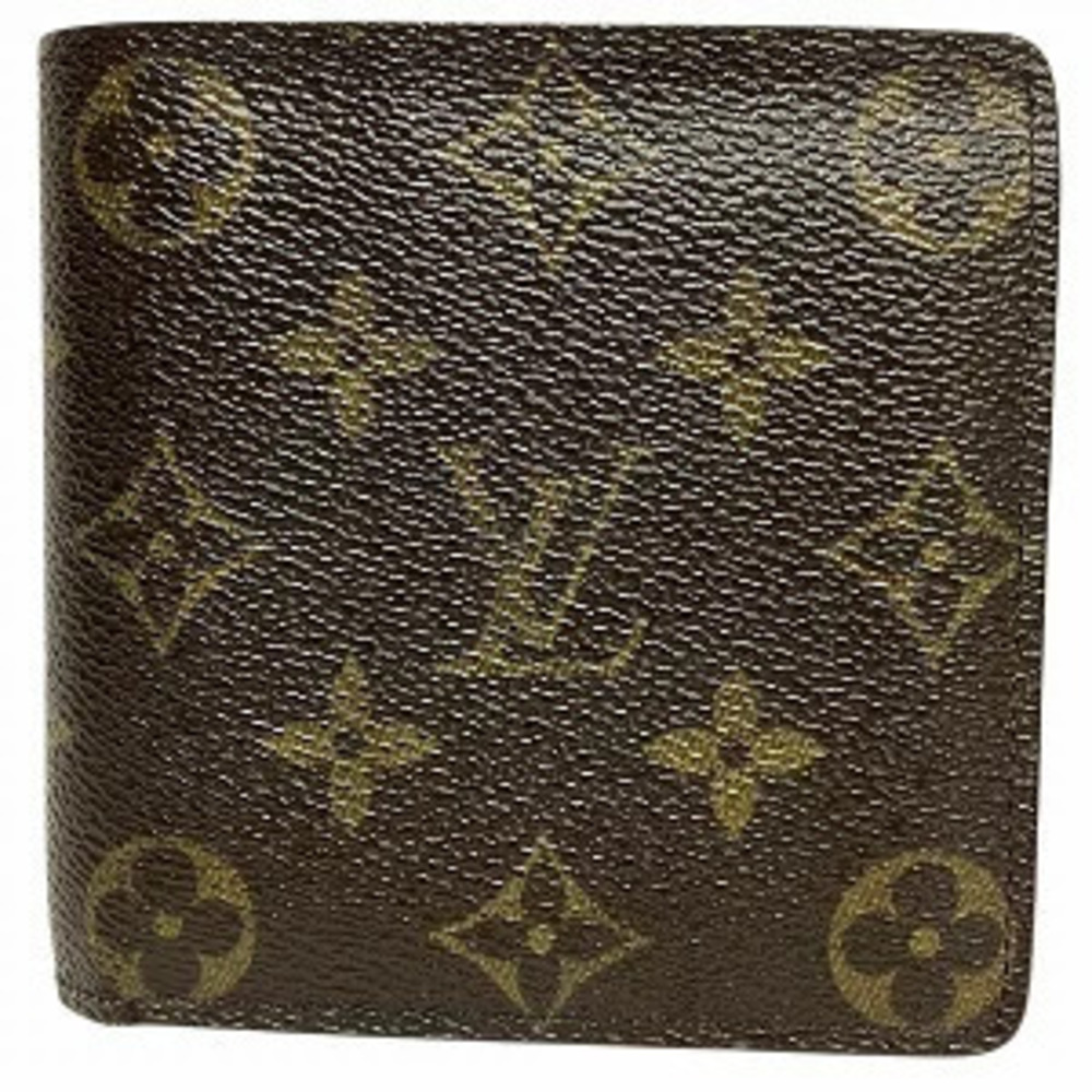 Louis Vuitton Monogram Portefeuille Carte Credit Monnaie Bi fold Wallet